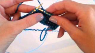 Learn to Knit Slipping Stitches Knitwise [upl. by Anahsor]