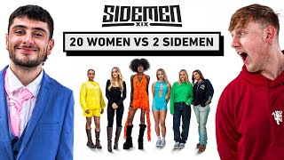 20 WOMEN VS 2 SIDEMEN ANGRY GINGE amp DANNY AARONS EDITION [upl. by Enilarak]