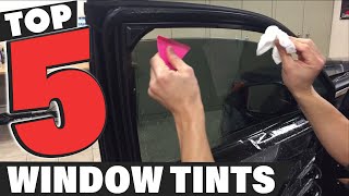 Best Window Tint In 2024  Top 5 Window Tints Review [upl. by Allesor943]