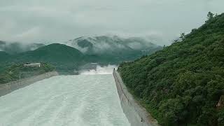 World Top Dangerous Dam Spillways Water Release Due to Flood [upl. by Neelrahc74]