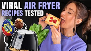 I tried VIRAL AIR FRYER RECIPES are they any good [upl. by Kyle]