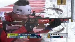 Biathlon Sprint der Männer in Ruhpolding 2013 [upl. by Burkitt800]