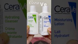 Cerave moisturizing lotion lait hydratant  hydrating cleanser Cerave moisturizer amp facewash review [upl. by Erdnaid80]