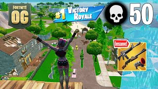 Fortnite Reload  High Kill Solo vs Squads Wins OG Gameplay Ps4 Controller [upl. by Ameekahs]