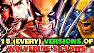 13 Every Deadliest Wolverine Claw Variants That Range From Lightning Bolt To Diamond  Explored [upl. by Ekihc]