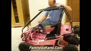 Starting Your TrailMaster Mini XRS GoKart From FamilyGoKartscom [upl. by Cammi]