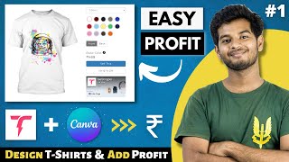 Start Your Own TShirt Business Online for Free Make 8000Month From Home [upl. by Edmee725]