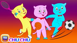 Three Little Kittens Played Games at Rio  Nursery Rhymes by Cutians™  The Cute Kittens  ChuChu TV [upl. by Tomlinson]