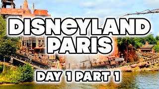 DISNEYLAND PARIS  DAY 1  PART 1  AUGUST 2024 [upl. by Vaden]