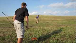 Shooting Aerial Targets With Longbows [upl. by Ennaeirb]