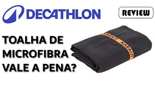 Toalha de Rosto e Banho de Microfibra  Nabaiji  Decathlon [upl. by Natsrik145]