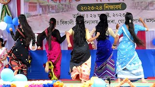 Assamese mix song dance  Dusto Suwali  Ba rib rib  Bikali College Fresher 2023 [upl. by Ado]