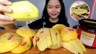 MANGGANG HILAW with BAGOONG MUKBANG [upl. by Michell]