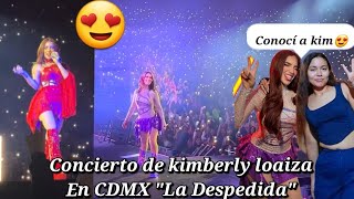 EL DIA QUE CONOCÍ A KIMBERLY LOAIZA EN CONCIERTO EN MÉXICO😱  SoyDinsy [upl. by Assenat]