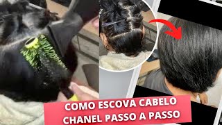 Como escovar cabelo Chanel perfeitamente [upl. by Langan]