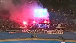 Away Hajduk Split Fans at Stadion Maksimir  GNK Dinamo Zagreb  HNK Hajduk Split 01 quot130924quot [upl. by Ecnadnac]