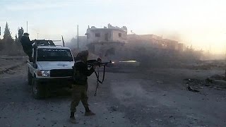 Mueren 44 yihadistas del EI y un soldado turco en combates en norte de Siria [upl. by Rosenkranz816]