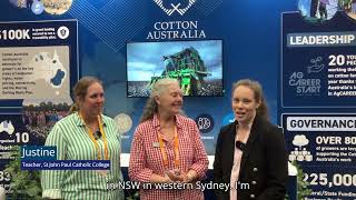 Teachers immersed in Cotton industry at 2024 Australian Cotton Conference [upl. by Llevram]