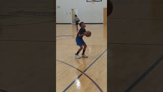 Basketball 🏀 practice Alijah Made 8 yrs old 🙏🏀🔥💪🏾mlbb mlb sportsequipment [upl. by Gautea]