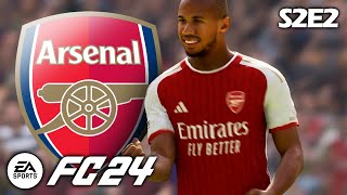 BIG early games  FC 24 Arsenal Career Mode S2E2 [upl. by Leamsi423]