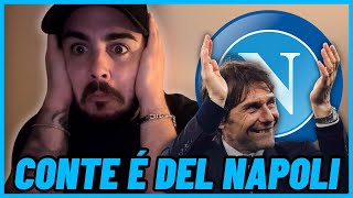 COLPACCIO ANTONIO CONTE é il nuovo allenatore del NAPOLI😱👏con lui il NAPOLI é da SCUDETTO🇮🇹 [upl. by Norrahc462]