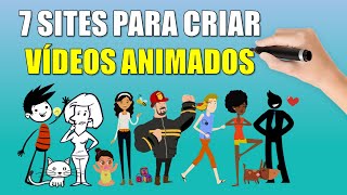 7 Sites para Criar Vídeos Animados Online [upl. by Asilana]