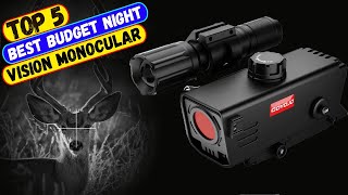 ✅ Best Budget Night Vision Monocular in 2024 [upl. by Arly]