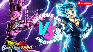 Battle of the Gods Beerus Vs Vegito Blue [upl. by Gipsy]