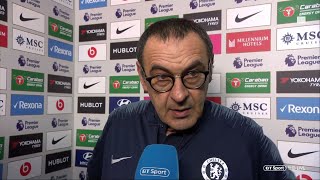 Sarri I dropped Kepa to send a message to my players [upl. by Philana662]