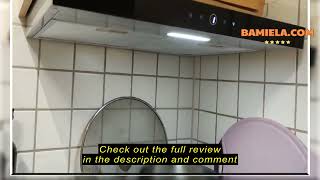 Review FIREGAS Under Cabinet Extractor Hood 60 cm Extraction and Recirculation 60 cm Visor Cooker [upl. by Latsyrd453]