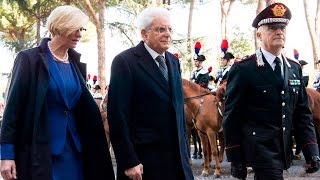 Mattarella alla Scuola Ufficiali Carabinieri [upl. by Jenn]