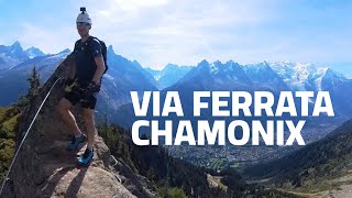 Via Ferrata Des Evettes Chamonix [upl. by Averat]