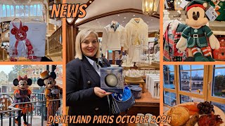 NEWS DISNEYLAND PARIS OCTOBER 2024  BREAKFAST DISNEYLAND HOTEL EXCLUSIVE ORNAMENTS CHRISTMAS PINS [upl. by Ajim]