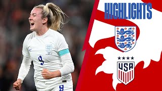 England 21 United States  The Lionesses Defeat The World Champions At Wembley  Highlights [upl. by Francyne527]