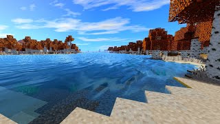 CSPE SHADERS v200 ULTRA PARA MCPE 118 Ocean Water [upl. by Gehman294]