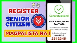 How to REGISTER as a Senior Citizen NCSC ONLINE Registration Madali ba w Osca ID NCSC DSWD [upl. by Tri502]