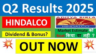 HINDALCO INDUSTRIES Q2 results 2025  HINDALCO results today  HINDALCO INDUSTRIES Share News today [upl. by Nerraf]