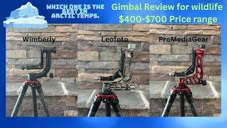 Which Gimbal will perform better if Arctic Temperatures [upl. by Aynatahs]