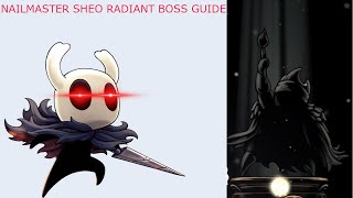 Hollow Knight Nailmaster Sheo no hit guide [upl. by Yatnwahs856]