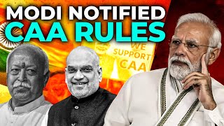 Modi Govt Notified Citizenship Rules Hindus  Sikhs amp Others can apply for Citizenship in India [upl. by Riccardo226]