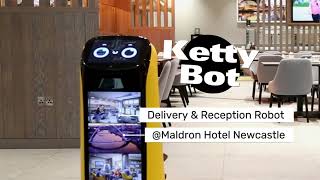 KettyBot in Maldron Hotel Newcastle [upl. by Perreault145]