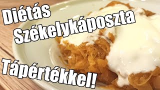 Diétás Székelykáposzta l Recept Tápértékkel [upl. by Odom636]