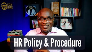 What Are HR Policies and Procedures  A Beginners Guide [upl. by Siuluj]