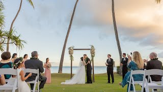 Hawaii Wedding Film  Waialae Country Club  Melanie  Davis [upl. by Enialem709]