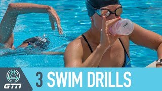 3 Swim Drills To Improve Your Front Crawl Technique  Swim Faster Freestyle In your Next Triathlon [upl. by Elegna]