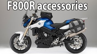 new BMW F800R details and accessories [upl. by Broderic]