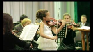 Aurora Gächter 10 yo plays Fantasia Appassionata by Vieuxtemps [upl. by Cathe]