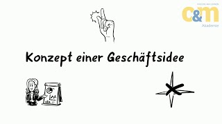 Konzept einer Geschäftsidee [upl. by Lawford]