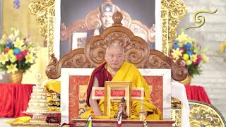 37th Kagyu Monlam His Eminence Gyaltsab Rinpoche Teaching 3rd Day [upl. by Yatnod217]