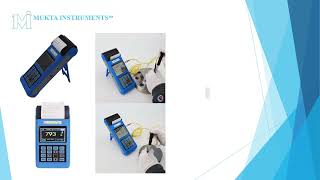 Portable Hardness Tester With Printer [upl. by Oyam960]